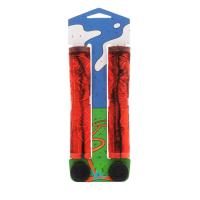 Грипсы для трюкового самоката Комета Омега черно-красные