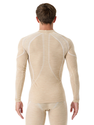 Термобелье Accapi кофта длинный рукав Ergowool Long Sleeve Shirt Nude White от магазина Адреналин