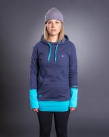 Толстовка женская ARMADA Feather Pullover Hoodie Navy Толстовка женская ARMADA Feather Pullover Hoodie Navy