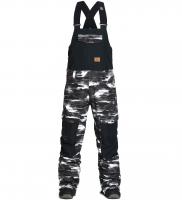 Полукомбинезон сноубордический М Horsefeathers MEDLER PANTS (black brush)