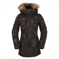 КУРТКА Ж VOLCOM MISSION INS JKT BLACK FLORAL PRINT