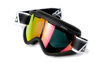 Горнолыжные очки со сменной линзой ASHBURY BLACKBIRD MAYDAY (PINK MIRROR LENS/YELLOW SPARE) от магазина Адреналин