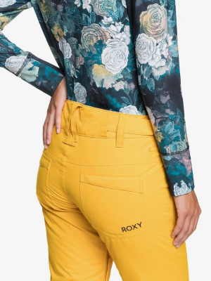 Сноубордические штаны Ж ROXY Backyard Pants GOLDEN ROD