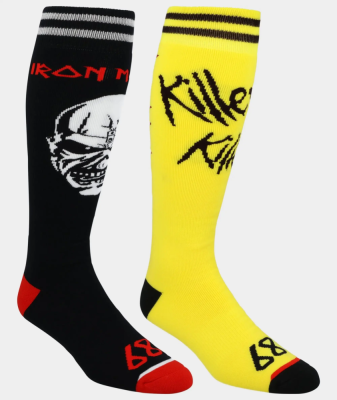 Носки сноубордические 686 IRON MAIDEN SOCK 2PK ASSORTED Носки сноубордические 686 IRON MAIDEN SOCK 2PK ASSORTED