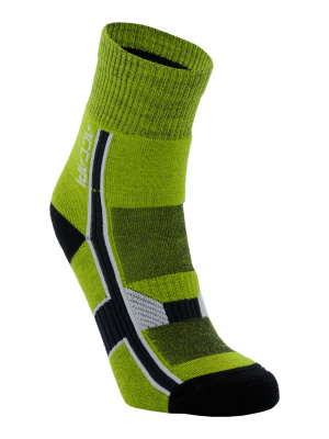 Носки туристические детские Accapi Hiking Merino Jr Crew Lime/Black от магазина Адреналин