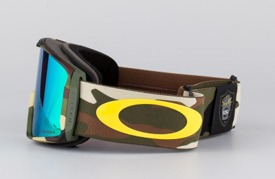Маска Oakley LINE MINER XL SAMMY CARLSON SIG CAMO GREENS/PRIZM SNOW JADE IRIDIUM 1SZ