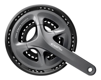 Шатуны Shimano Claris, R2030, 175мм, ин.вал, 8ск., с защит. 50/39/30T