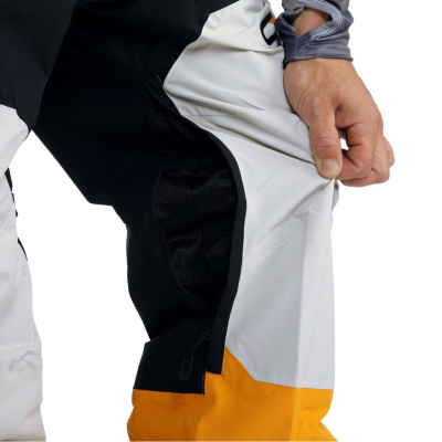 Штаны сноубордические М Horsefeathers NELSON PANTS (black/radiant yellow)  от магазина Адреналин