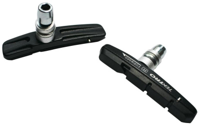 Тормозные колодки V-brake Tektro 877.12 картриджные, длина: 72мм (Черный)