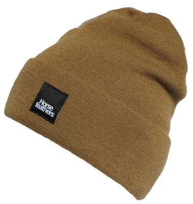 Шапка мужская Horsefeathers NIKLAS BEANIE (camel) от магазина Адреналин