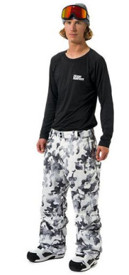 Штаны сноубордические мужские Horsefeathers ROWEN PANTS arctic camo от магазина Адреналин