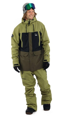 Куртка сноубордическая М Horsefeathers  CORDON II JACKET (dark olive) от магазина Адреналин