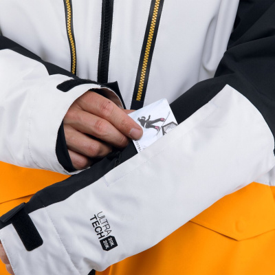 Куртка сноубордическая М Horsefeathers HALEN II JACKET ( (black/radiant yellow) от магазина Адреналин