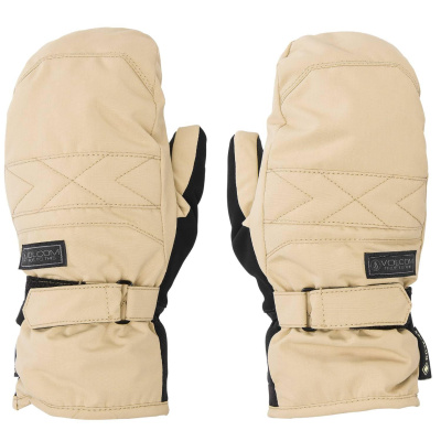 ВАРЕЖКИ сноубордические женские VOLCOM  PEEP GORE-TEX MITT SAND от магазина Адреналин