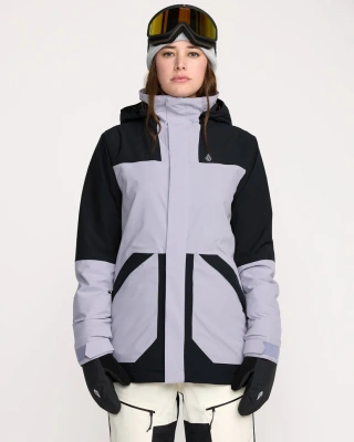 Сноубордическая женская куртка VOLCOM SHELTER 20K 3D STRETCH JACKET LAVENDER AURA от магазина Адреналин