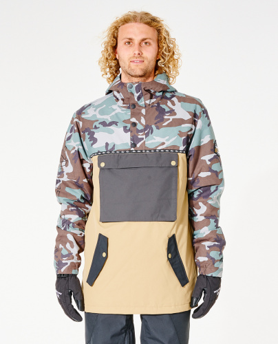 Куртка сноубордическая-анорак M RipCurl PRIMATIVE ANORAK JACKET DarkKhaki