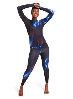 Термобелье кофта женская Burton WB MDWT CREW LUMENS