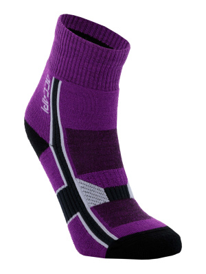 Носки туристические детские Accapi Hiking Merino Jr Crew Cyclamen/Black от магазина Адреналин
