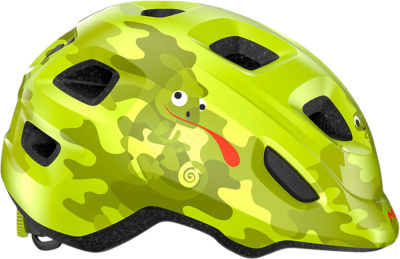 Велошлем детский Met Hooray Lime Chamaleon 2025 от магазина Адреналин
