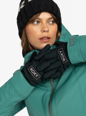 Перчатки сноубордические женские ROXY FRESHFIELD GLOVES TRUE BLACK  от магазина Адреналин