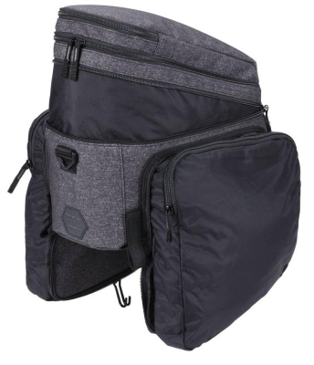 Велосумка на багажник BBB BSB-137  CarrierPack 6.5+5L Grey Blend