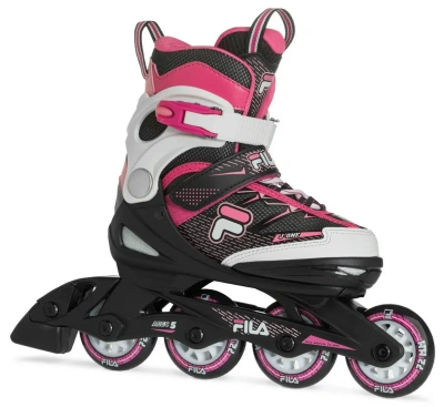 Роликовые коньки детские раздвижные FILA J-ONE G pink/magenta от магазина Адреналин