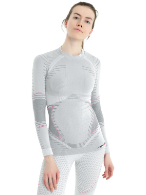 Термобелье женское Accapi кофта длинный рукав X-COUNTRY Long Sleeve T-Shirt W Silver