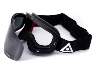 Горнолыжные очки со сменной линзой на магнитах ASHBURY HORNET Envoy (DARK SMOKE/YELLOW) от магазина Адреналин