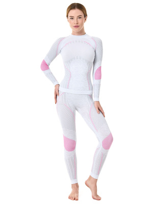 Термобелье женское Accapi кофта длинный рукав ERGORacing LONG SL.T-SHIRT W Silver/Fuxia от магазина Адреналин