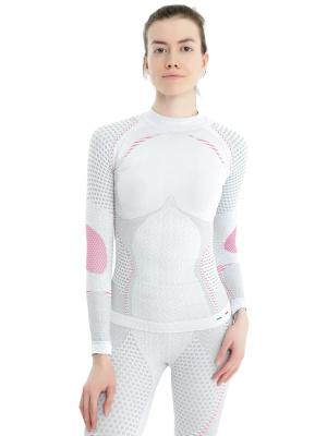 Термобелье женское Accapi кофта длинный рукав ERGORacing LONG SL.T-SHIRT W white/silver от магазина Адреналин
