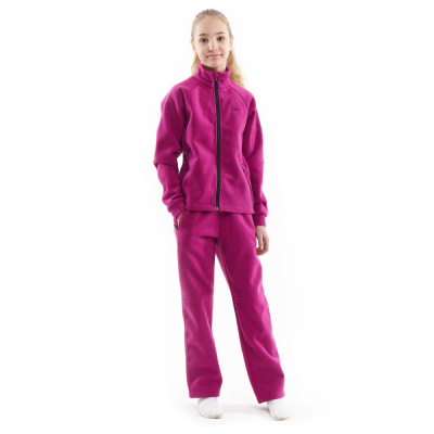 Подростковый флисовый костюм Dragonfly Purple Black Подростковый флисовый костюм Dragonfly Purple Black