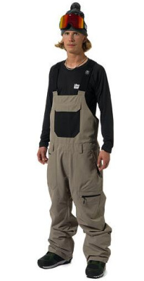 Полукомбинезон сноубордический мужской Horsefeathers TRANSFER PANTS taupe