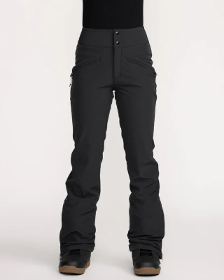 Сноубордические штаны женские VOLCOM BATTLE STRETCH HighRise PANT черные от магазина Адреналин