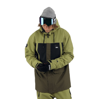 Куртка сноубордическая М Horsefeathers  CORDON II JACKET (dark olive) от магазина Адреналин