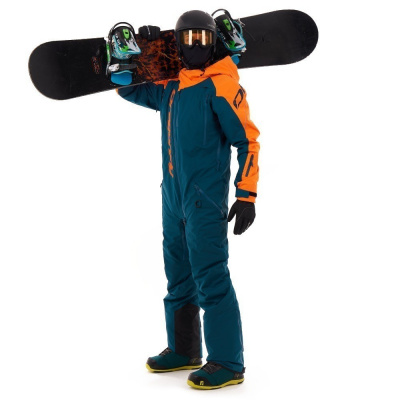 Комбинезон Dragonfly Gravity Premium MAN Dark Ocean - Orange 2023 от магазина Адреналин
