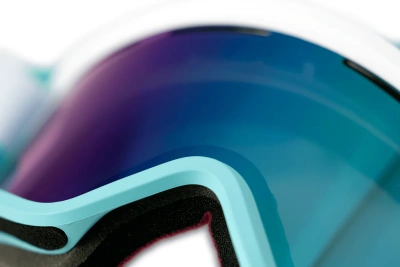 Горнолыжные очки со сменной линзой ASHBURY BLACKBIRD MIRAMAR (TEAL MIRROR LENS/YELLOW SPARE) от магазина Адреналин