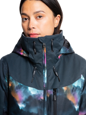 Сноубордическая куртка Ж ROXY Presence Parka TRUE BLACK PENSINE
