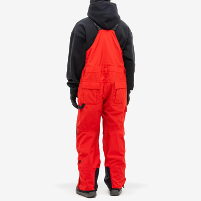 Полукомбинезон сноубордический 686 MNS 20K HOT LAP SHELL BIB TRUE RED COLORBLOCK от магазина Адреналин