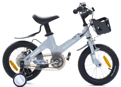 Детский велосипед SPORTRIDE KIDS light 14 серый  от магазина Адреналин