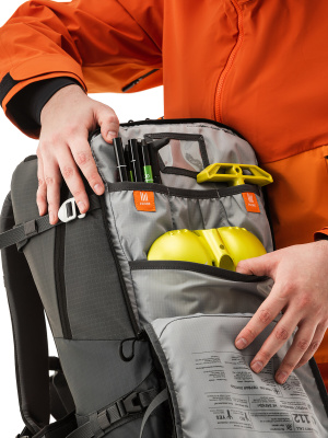 Рюкзак Kanrock Х Nidecker Pow Pow 30L Special edition Anthracite  от магазина Адреналин