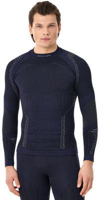 Термобелье Accapi кофта длинный рукав ERGORacing LONG SL.T-SHIRT MAN Navy/Anthracite  от магазина Адреналин