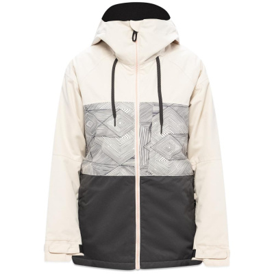 Сноубордическая куртка женская 686 WMNS ATHENA JACKET BIRCH GEO COLORBLOCK