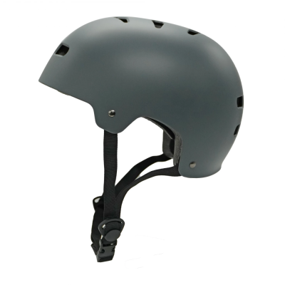 Шлем для роликов и трюковых самокатов  Totem Classic серый мат