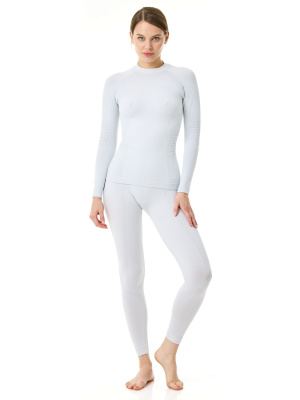 Картинка Термобелье женское Accapi кофта длинный рукав Polar Bear White/Silver от магазина Адреналин Термобелье женское Accapi кофта длинный рукав Polar Bear White/Silver от магазина Адреналин