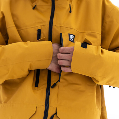 Куртка сноубордическая мужская Horsefeathers PEARL JACKET (amber gold) от магазина Адреналин