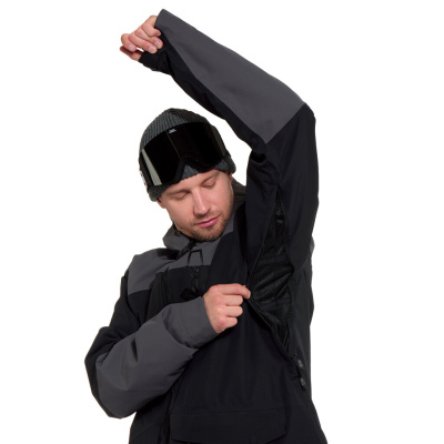 Куртка сноубордическая М Horsefeathers HALEN II INSULATED JACKET black/iron от магазина Адреналин