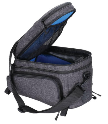 Велосумка на багажник BBB BSB-137  CarrierPack 6.5+5L Grey Blend