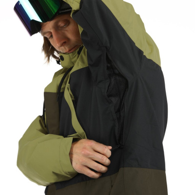 Куртка сноубордическая М Horsefeathers  CORDON II JACKET (dark olive) от магазина Адреналин