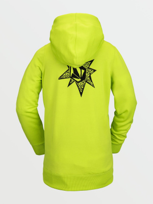 ТОЛСТОВКА Ж ТРИК VOLCOM SPRING SHRED HOODY LIME ТОЛСТОВКА Ж ТРИК VOLCOM SPRING SHRED HOODY LIME