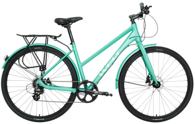 Велосипед женский городской Welt Highway 700C Lady 2023 Mint Green от магазина Адреналин